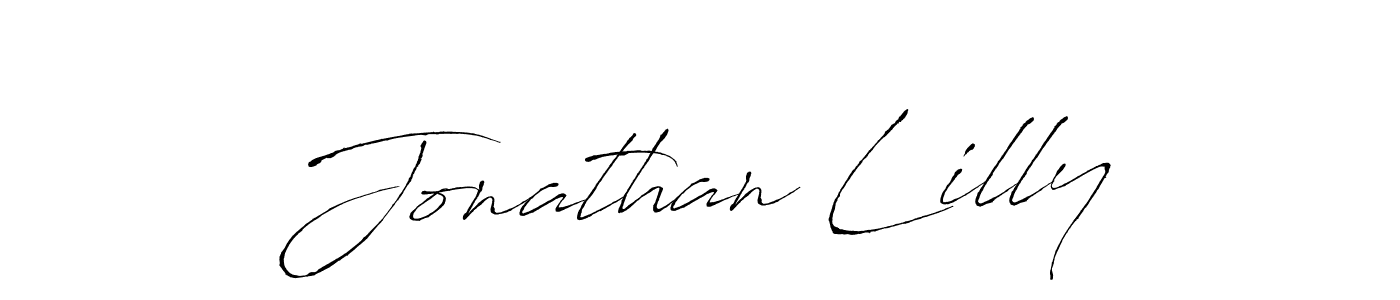 You should practise on your own different ways (Antro_Vectra) to write your name (Jonathan Lilly) in signature. don't let someone else do it for you. Jonathan Lilly signature style 6 images and pictures png