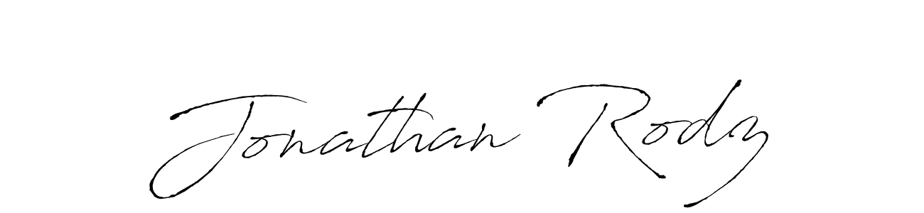 You should practise on your own different ways (Antro_Vectra) to write your name (Jonathan Rodz) in signature. don't let someone else do it for you. Jonathan Rodz signature style 6 images and pictures png