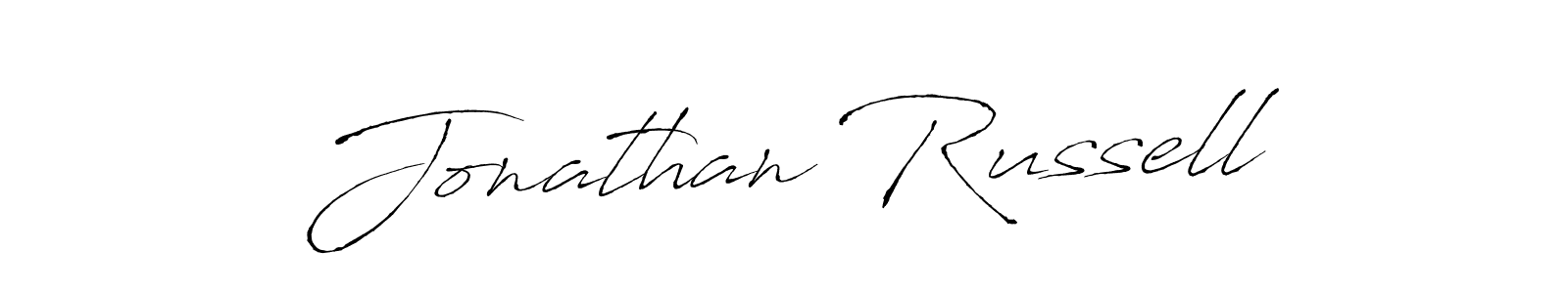 Jonathan Russell stylish signature style. Best Handwritten Sign (Antro_Vectra) for my name. Handwritten Signature Collection Ideas for my name Jonathan Russell. Jonathan Russell signature style 6 images and pictures png