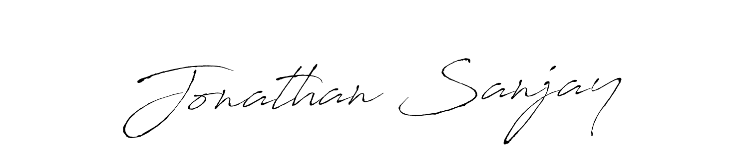 Similarly Antro_Vectra is the best handwritten signature design. Signature creator online .You can use it as an online autograph creator for name Jonathan Sanjay. Jonathan Sanjay signature style 6 images and pictures png