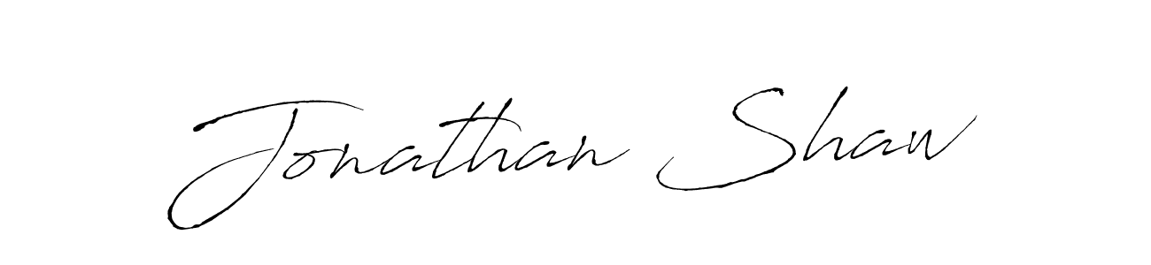 Create a beautiful signature design for name Jonathan Shaw. With this signature (Antro_Vectra) fonts, you can make a handwritten signature for free. Jonathan Shaw signature style 6 images and pictures png