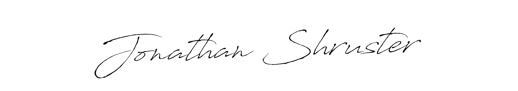 It looks lik you need a new signature style for name Jonathan Shruster. Design unique handwritten (Antro_Vectra) signature with our free signature maker in just a few clicks. Jonathan Shruster signature style 6 images and pictures png