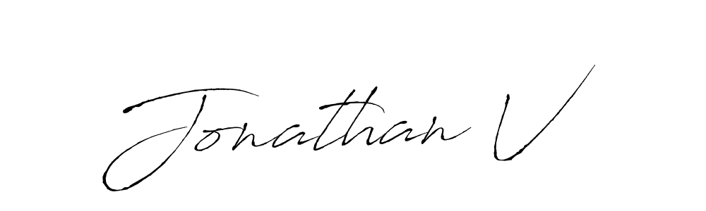 The best way (Antro_Vectra) to make a short signature is to pick only two or three words in your name. The name Jonathan V include a total of six letters. For converting this name. Jonathan V signature style 6 images and pictures png