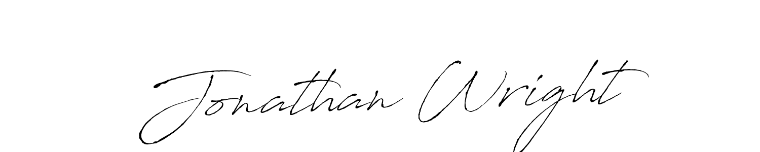 Design your own signature with our free online signature maker. With this signature software, you can create a handwritten (Antro_Vectra) signature for name Jonathan Wright. Jonathan Wright signature style 6 images and pictures png