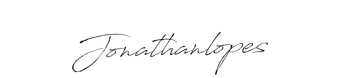 How to make Jonathanlopes signature? Antro_Vectra is a professional autograph style. Create handwritten signature for Jonathanlopes name. Jonathanlopes signature style 6 images and pictures png