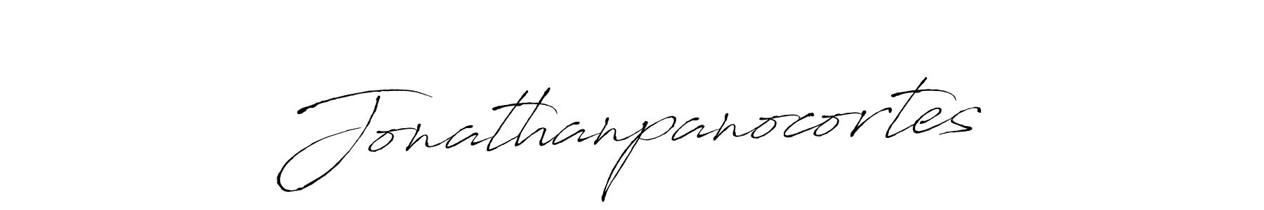 Make a beautiful signature design for name Jonathanpanocortes. With this signature (Antro_Vectra) style, you can create a handwritten signature for free. Jonathanpanocortes signature style 6 images and pictures png