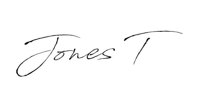 Antro_Vectra is a professional signature style that is perfect for those who want to add a touch of class to their signature. It is also a great choice for those who want to make their signature more unique. Get Jones T name to fancy signature for free. Jones T signature style 6 images and pictures png