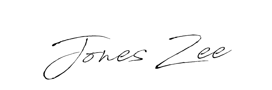 How to make Jones Zee signature? Antro_Vectra is a professional autograph style. Create handwritten signature for Jones Zee name. Jones Zee signature style 6 images and pictures png