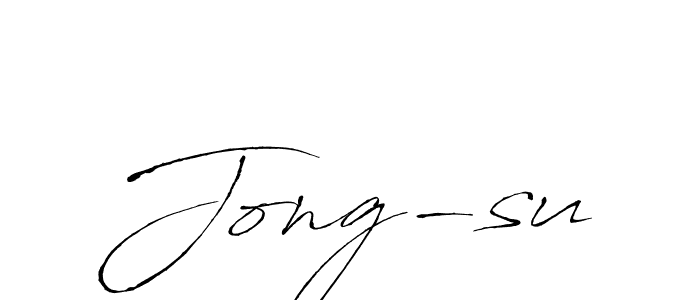 How to Draw Jong-su signature style? Antro_Vectra is a latest design signature styles for name Jong-su. Jong-su signature style 6 images and pictures png