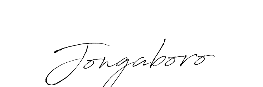 Design your own signature with our free online signature maker. With this signature software, you can create a handwritten (Antro_Vectra) signature for name Jongaboro. Jongaboro signature style 6 images and pictures png