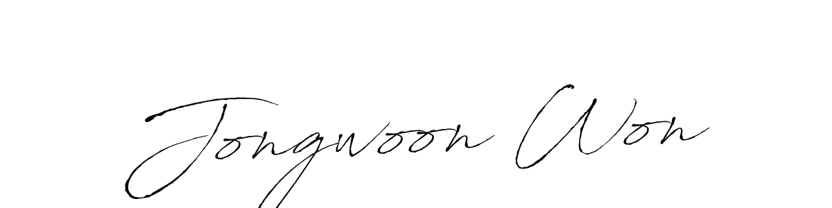 Once you've used our free online signature maker to create your best signature Antro_Vectra style, it's time to enjoy all of the benefits that Jongwoon Won name signing documents. Jongwoon Won signature style 6 images and pictures png