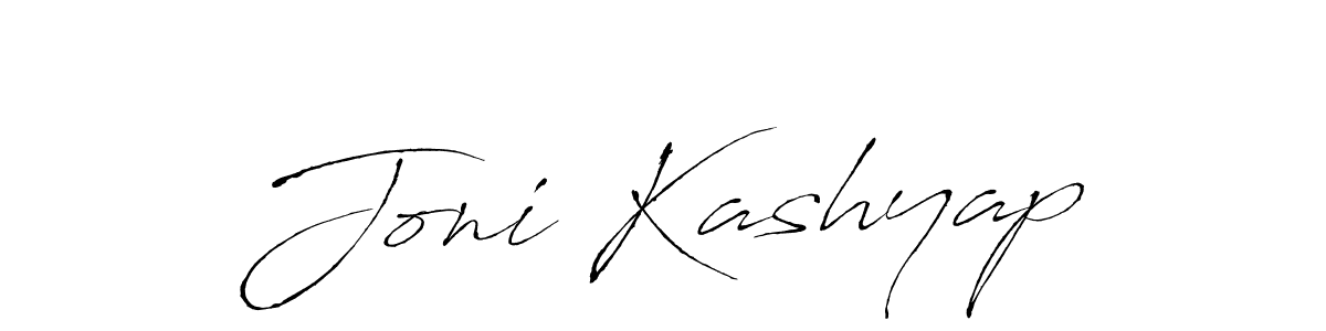 Antro_Vectra is a professional signature style that is perfect for those who want to add a touch of class to their signature. It is also a great choice for those who want to make their signature more unique. Get Joni Kashyap name to fancy signature for free. Joni Kashyap signature style 6 images and pictures png