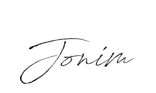 Make a beautiful signature design for name Jonim. Use this online signature maker to create a handwritten signature for free. Jonim signature style 6 images and pictures png