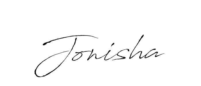 You should practise on your own different ways (Antro_Vectra) to write your name (Jonisha) in signature. don't let someone else do it for you. Jonisha signature style 6 images and pictures png