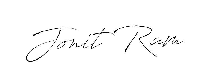 The best way (Antro_Vectra) to make a short signature is to pick only two or three words in your name. The name Jonit Ram include a total of six letters. For converting this name. Jonit Ram signature style 6 images and pictures png