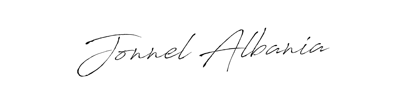 Jonnel Albania stylish signature style. Best Handwritten Sign (Antro_Vectra) for my name. Handwritten Signature Collection Ideas for my name Jonnel Albania. Jonnel Albania signature style 6 images and pictures png