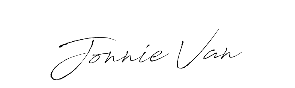 Antro_Vectra is a professional signature style that is perfect for those who want to add a touch of class to their signature. It is also a great choice for those who want to make their signature more unique. Get Jonnie Van name to fancy signature for free. Jonnie Van signature style 6 images and pictures png