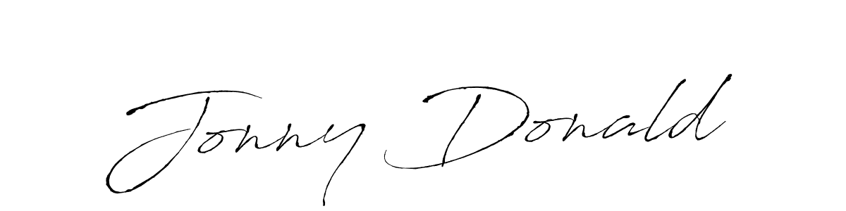 Antro_Vectra is a professional signature style that is perfect for those who want to add a touch of class to their signature. It is also a great choice for those who want to make their signature more unique. Get Jonny Donald name to fancy signature for free. Jonny Donald signature style 6 images and pictures png