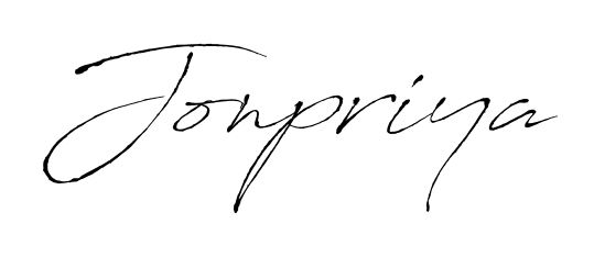 Make your name Jonpriya memorable on every contract using Antro_Vectra autograph style. Instant transparent background export available. Jonpriya signature style 6 images and pictures png