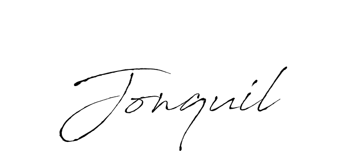 How to Draw Jonquil signature style? Antro_Vectra is a latest design signature styles for name Jonquil. Jonquil signature style 6 images and pictures png