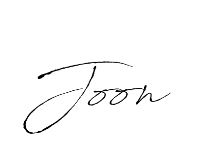 Create a beautiful signature design for name Joon. With this signature (Antro_Vectra) fonts, you can make a handwritten signature for free. Joon signature style 6 images and pictures png