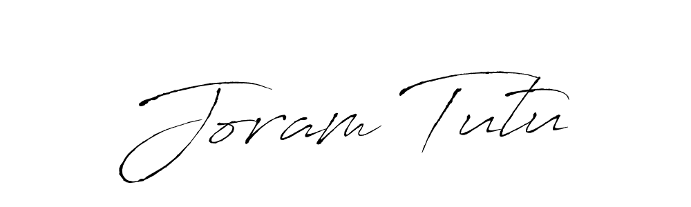 Once you've used our free online signature maker to create your best signature Antro_Vectra style, it's time to enjoy all of the benefits that Joram Tutu name signing documents. Joram Tutu signature style 6 images and pictures png