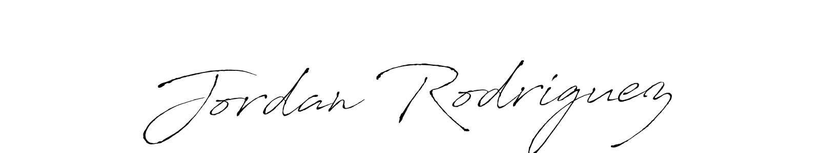 Make a beautiful signature design for name Jordan Rodriguez. With this signature (Antro_Vectra) style, you can create a handwritten signature for free. Jordan Rodriguez signature style 6 images and pictures png