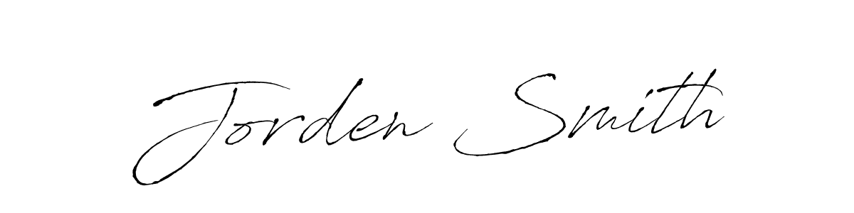 Use a signature maker to create a handwritten signature online. With this signature software, you can design (Antro_Vectra) your own signature for name Jorden Smith. Jorden Smith signature style 6 images and pictures png