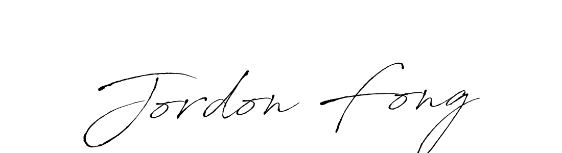 Create a beautiful signature design for name Jordon Fong. With this signature (Antro_Vectra) fonts, you can make a handwritten signature for free. Jordon Fong signature style 6 images and pictures png