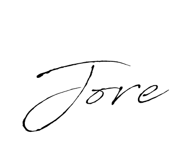 Jore stylish signature style. Best Handwritten Sign (Antro_Vectra) for my name. Handwritten Signature Collection Ideas for my name Jore. Jore signature style 6 images and pictures png