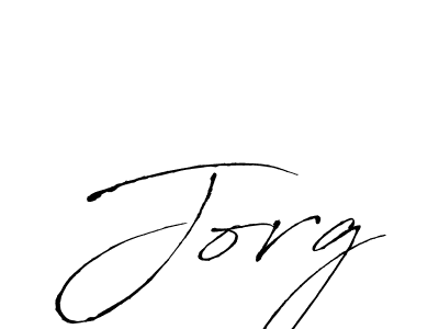 Make a beautiful signature design for name Jorg. With this signature (Antro_Vectra) style, you can create a handwritten signature for free. Jorg signature style 6 images and pictures png