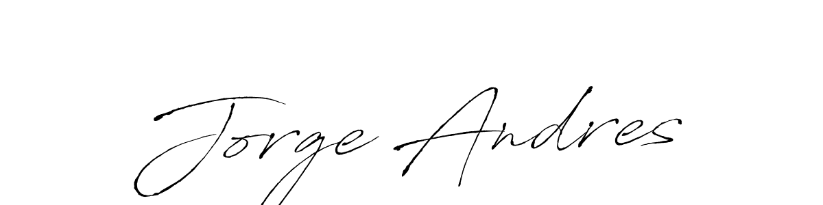 Similarly Antro_Vectra is the best handwritten signature design. Signature creator online .You can use it as an online autograph creator for name Jorge Andres. Jorge Andres signature style 6 images and pictures png