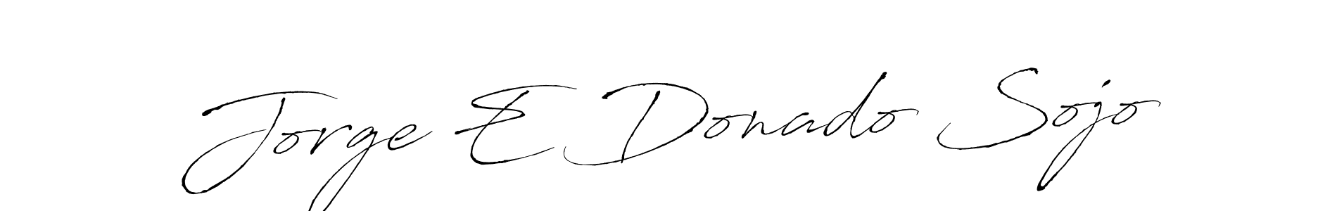 You should practise on your own different ways (Antro_Vectra) to write your name (Jorge E Donado Sojo) in signature. don't let someone else do it for you. Jorge E Donado Sojo signature style 6 images and pictures png