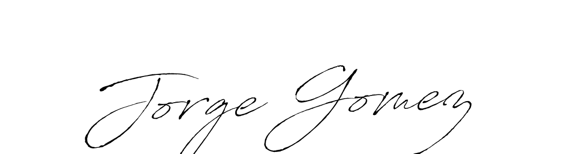 Use a signature maker to create a handwritten signature online. With this signature software, you can design (Antro_Vectra) your own signature for name Jorge Gomez. Jorge Gomez signature style 6 images and pictures png