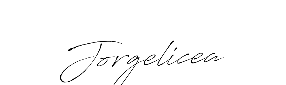 Jorgelicea stylish signature style. Best Handwritten Sign (Antro_Vectra) for my name. Handwritten Signature Collection Ideas for my name Jorgelicea. Jorgelicea signature style 6 images and pictures png