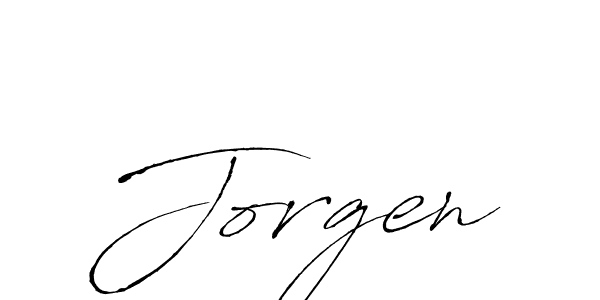 How to make Jorgen signature? Antro_Vectra is a professional autograph style. Create handwritten signature for Jorgen name. Jorgen signature style 6 images and pictures png
