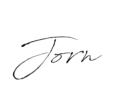 Make a beautiful signature design for name Jorn. With this signature (Antro_Vectra) style, you can create a handwritten signature for free. Jorn signature style 6 images and pictures png