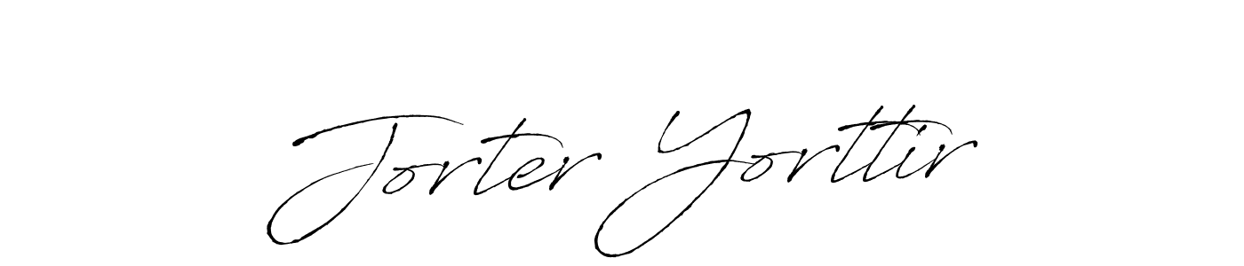 It looks lik you need a new signature style for name Jorter Yorttir. Design unique handwritten (Antro_Vectra) signature with our free signature maker in just a few clicks. Jorter Yorttir signature style 6 images and pictures png