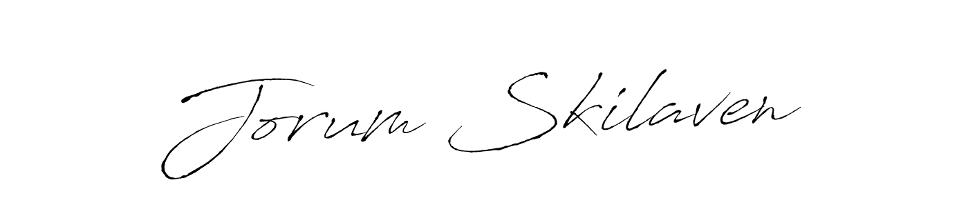 How to make Jorum Skilaven signature? Antro_Vectra is a professional autograph style. Create handwritten signature for Jorum Skilaven name. Jorum Skilaven signature style 6 images and pictures png