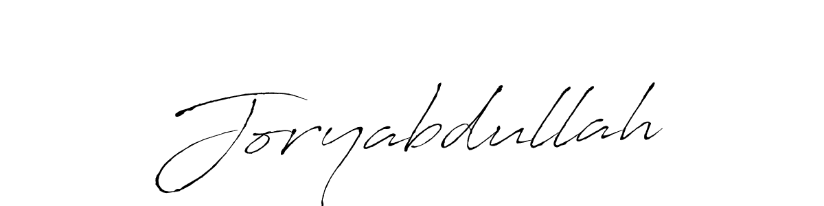 Antro_Vectra is a professional signature style that is perfect for those who want to add a touch of class to their signature. It is also a great choice for those who want to make their signature more unique. Get Joryabdullah name to fancy signature for free. Joryabdullah signature style 6 images and pictures png