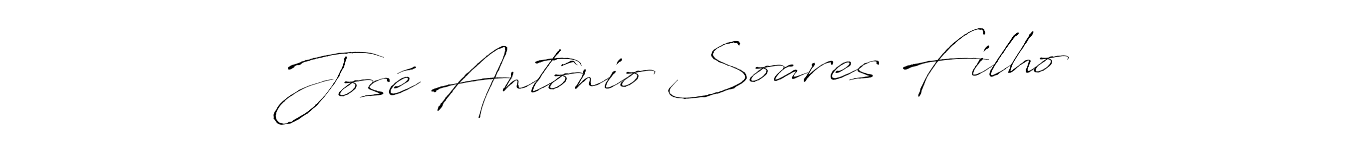 Create a beautiful signature design for name José Antônio Soares Filho. With this signature (Antro_Vectra) fonts, you can make a handwritten signature for free. José Antônio Soares Filho signature style 6 images and pictures png