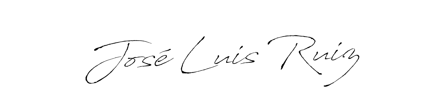 Use a signature maker to create a handwritten signature online. With this signature software, you can design (Antro_Vectra) your own signature for name José Luis Ruiz. José Luis Ruiz signature style 6 images and pictures png