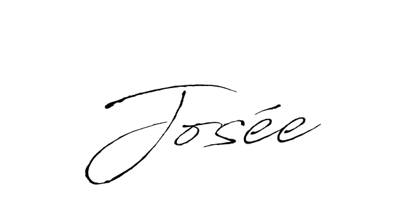 Josée stylish signature style. Best Handwritten Sign (Antro_Vectra) for my name. Handwritten Signature Collection Ideas for my name Josée. Josée signature style 6 images and pictures png