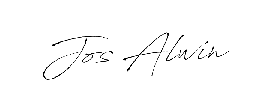 Also You can easily find your signature by using the search form. We will create Jos Alwin name handwritten signature images for you free of cost using Antro_Vectra sign style. Jos Alwin signature style 6 images and pictures png