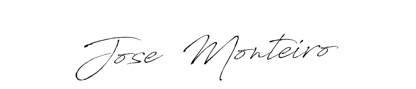 Make a beautiful signature design for name Jose  Monteiro. Use this online signature maker to create a handwritten signature for free. Jose  Monteiro signature style 6 images and pictures png