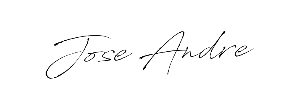 Best and Professional Signature Style for Jose Andre. Antro_Vectra Best Signature Style Collection. Jose Andre signature style 6 images and pictures png