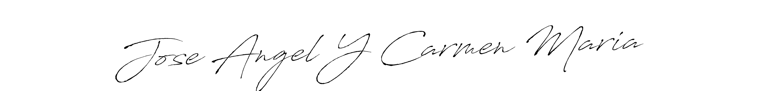 You can use this online signature creator to create a handwritten signature for the name Jose Angel Y Carmen Maria. This is the best online autograph maker. Jose Angel Y Carmen Maria signature style 6 images and pictures png