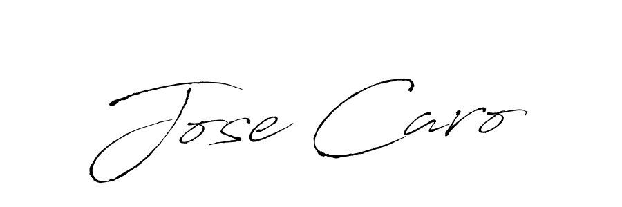 You should practise on your own different ways (Antro_Vectra) to write your name (Jose Caro) in signature. don't let someone else do it for you. Jose Caro signature style 6 images and pictures png