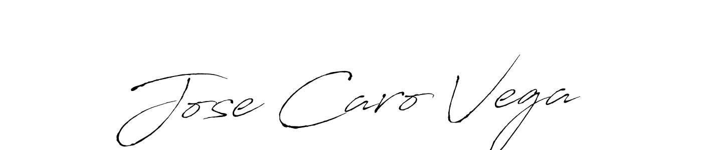 Use a signature maker to create a handwritten signature online. With this signature software, you can design (Antro_Vectra) your own signature for name Jose Caro Vega. Jose Caro Vega signature style 6 images and pictures png