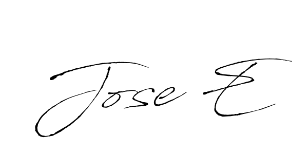 Best and Professional Signature Style for Jose E. Antro_Vectra Best Signature Style Collection. Jose E signature style 6 images and pictures png